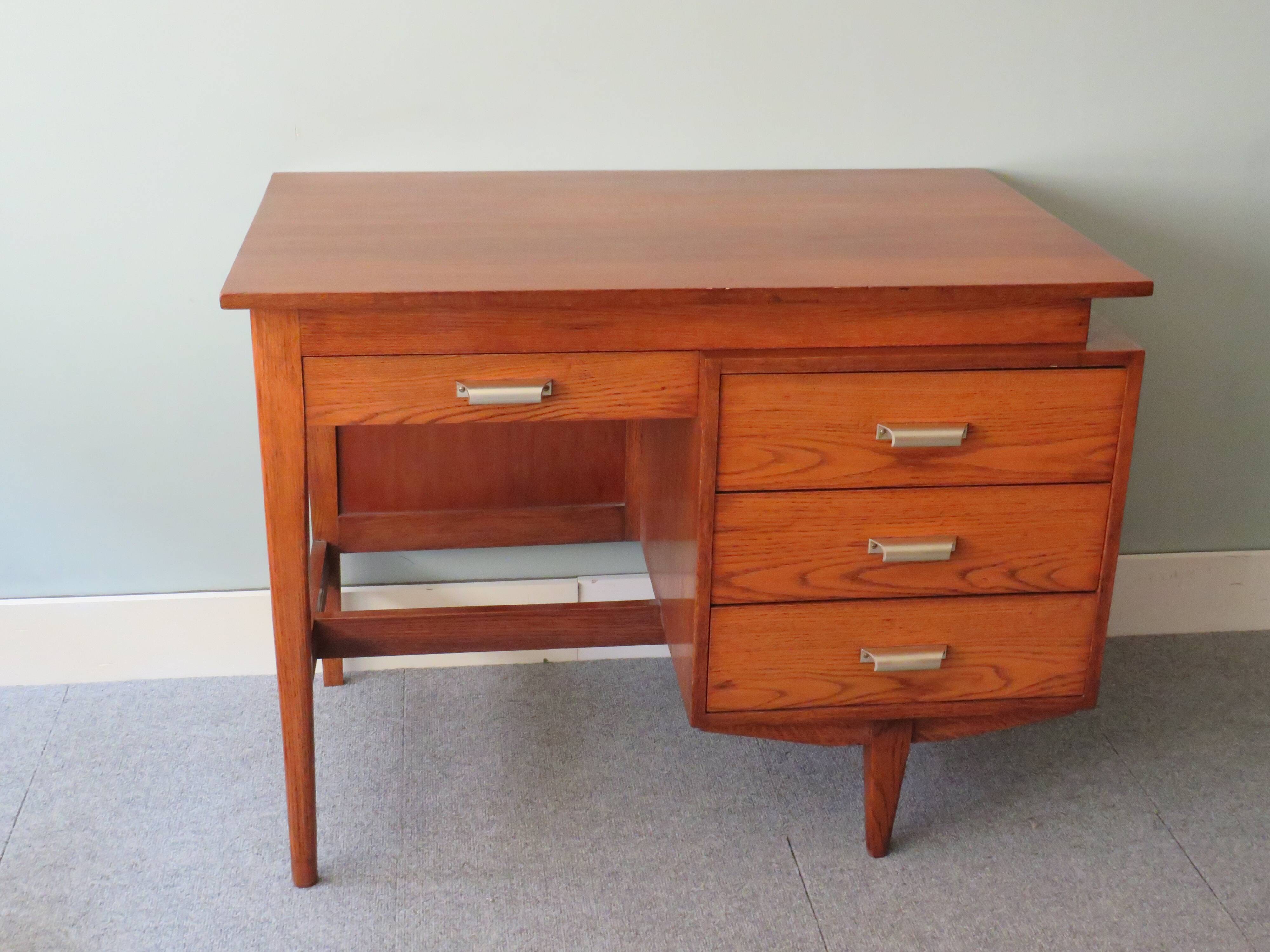 Vintage office 1960s oak