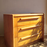 Solid pine dresser - Gautier edition of the 70s