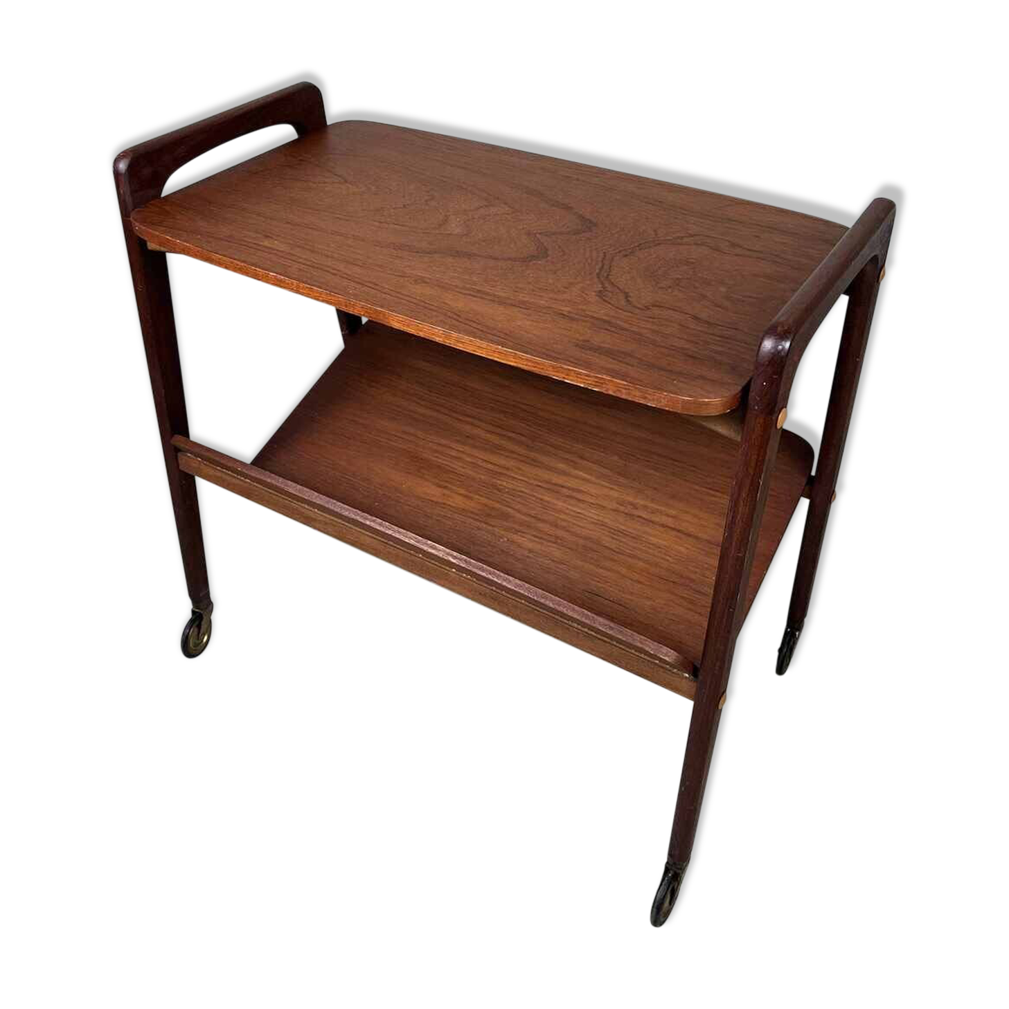 Vintage wooden trolley