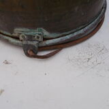 Copper cauldron