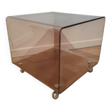 Acrylic side table