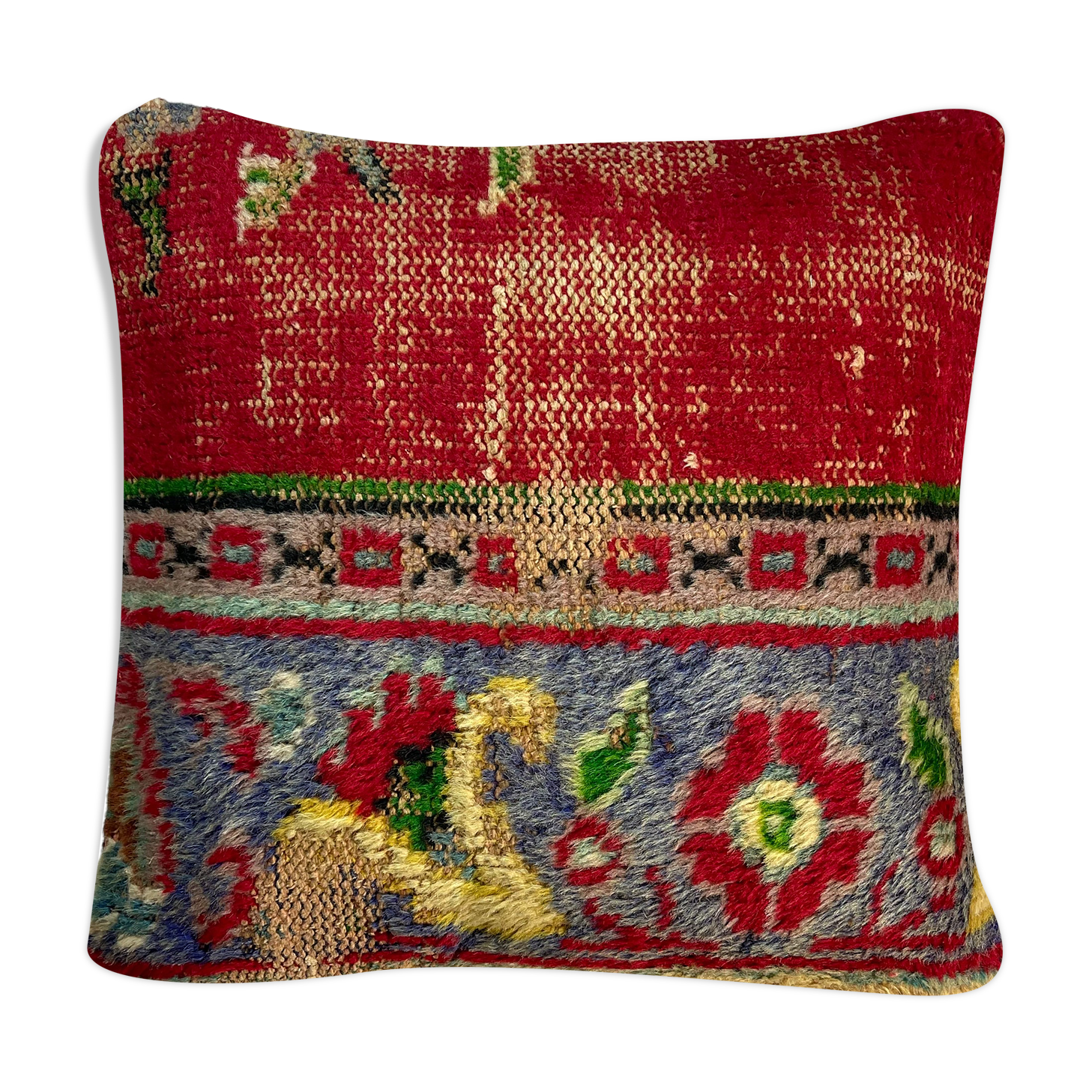 Vintage turkish cushion cover, 45 x 45 cm