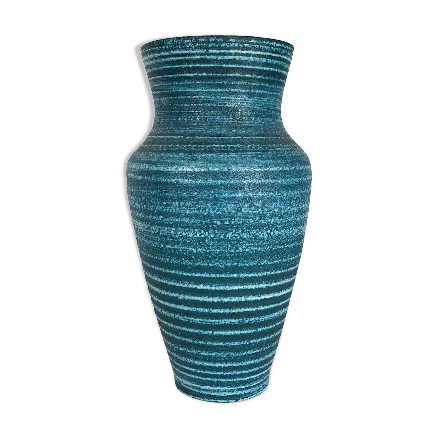 Vintage ceramic vase Accolay series "Gauloise" around 1960