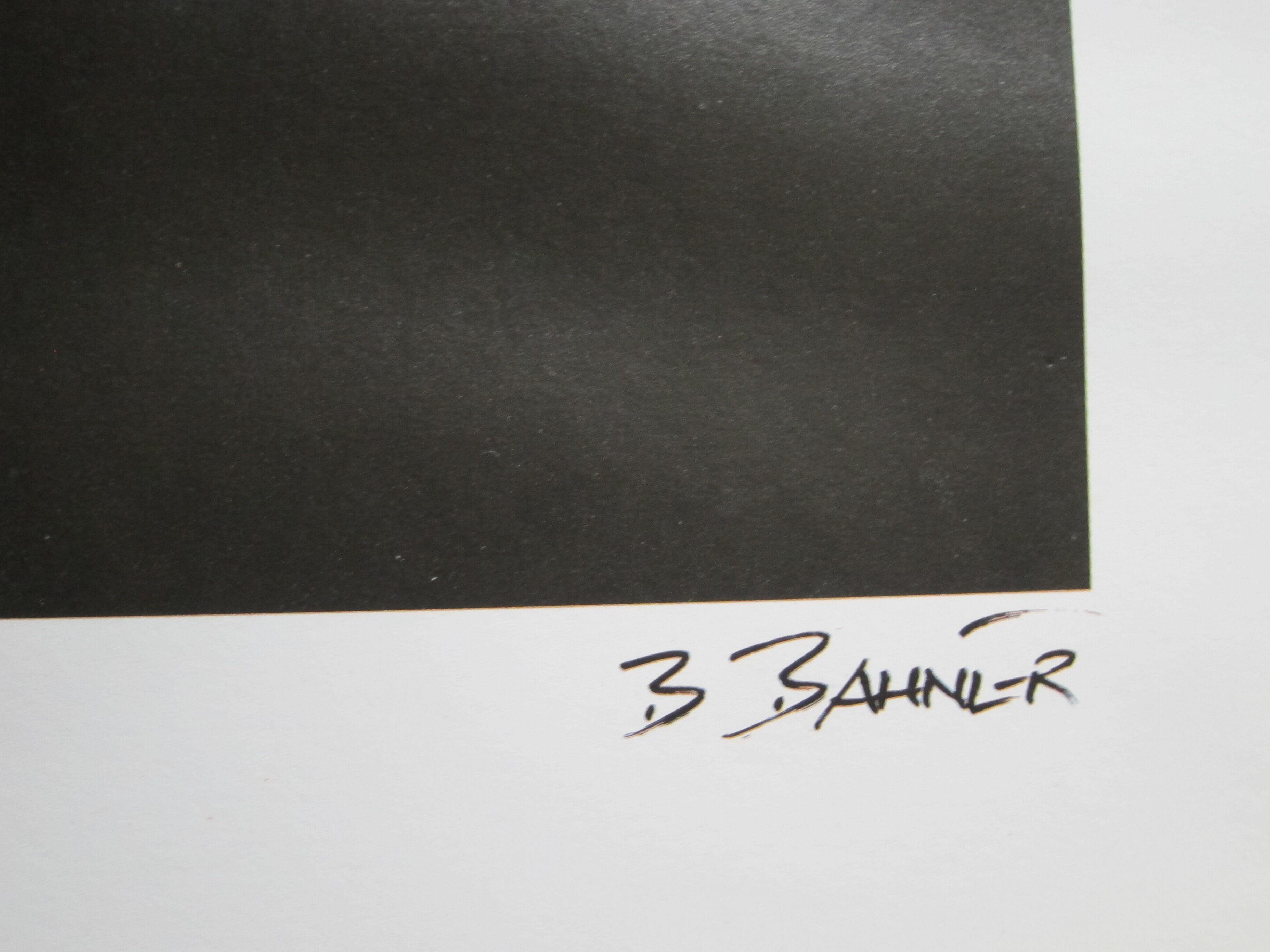 Photo encadrée reproduction Bertram Bahner Verkerke 1988
