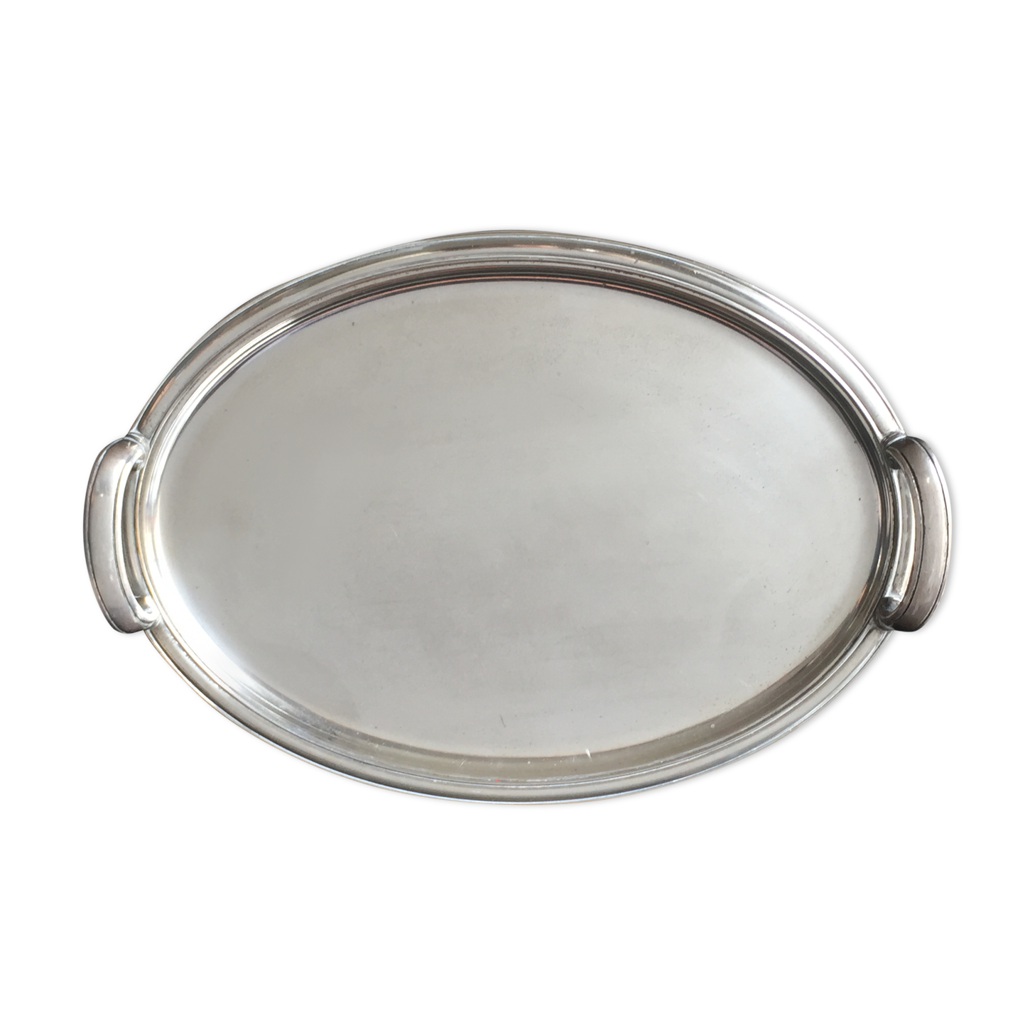 BB30 silver metal tray - Bouillet Bourdelle
