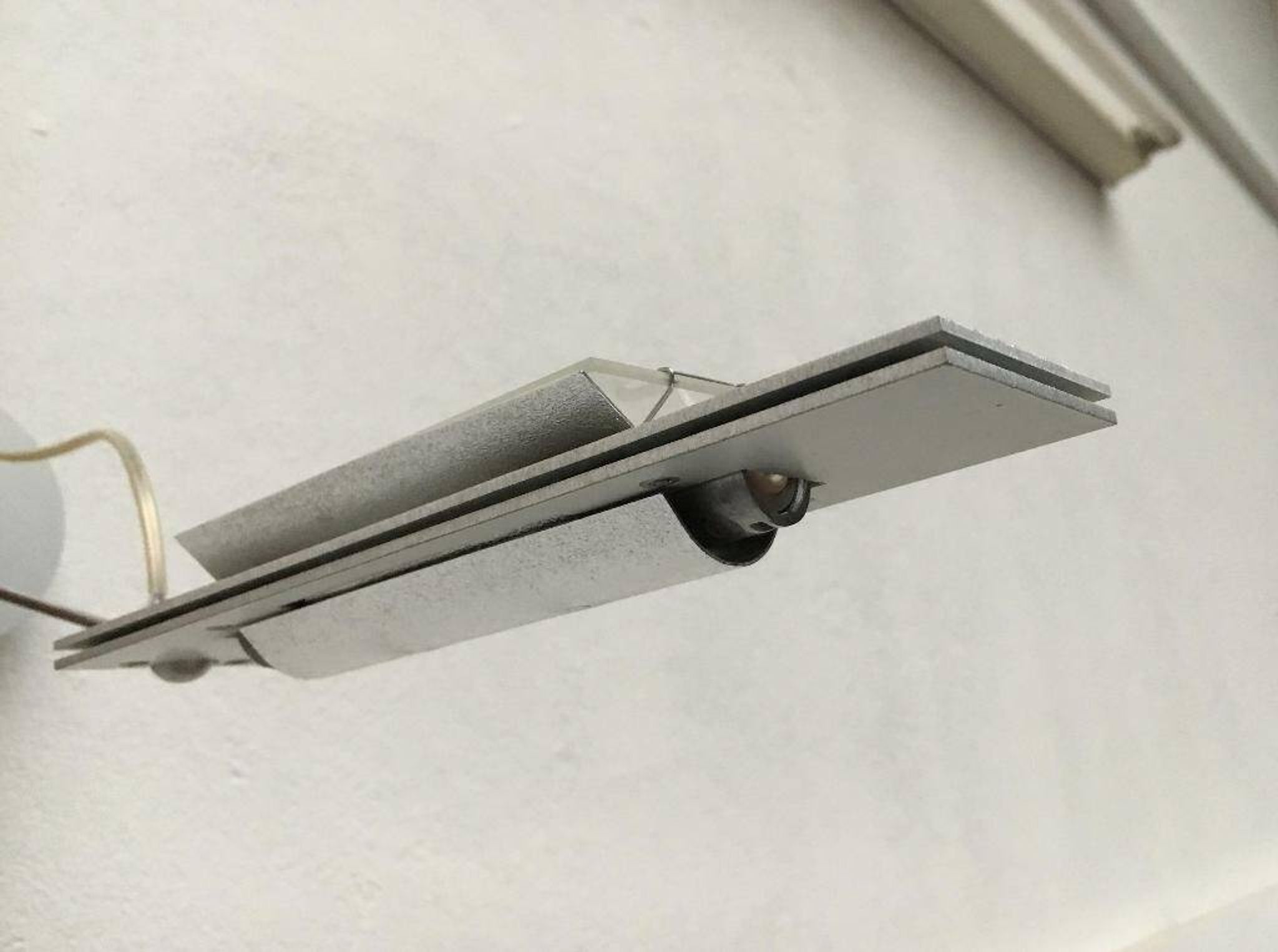 German postmodern wall lamps Wandering Finger by Ingo Maurer for M Design, 1990s, set of 3