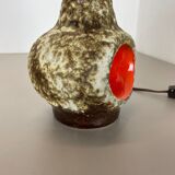 Rare Fat Lava Ceramic Pottery Table Light by Dümler and Breiden, Germany, 1970s