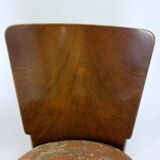 Art Deco H-214 Dining Chairs by Jindrich Halabala for UP Závody, 1950s, Set