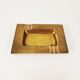 Art Deco brass ashtray, Germany 1950s