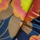Pliant de camping  vintage fleuri