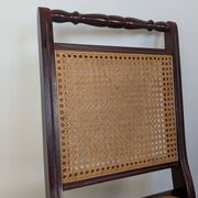 Set of 5 caned chairs