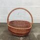 Vintage wicker basket