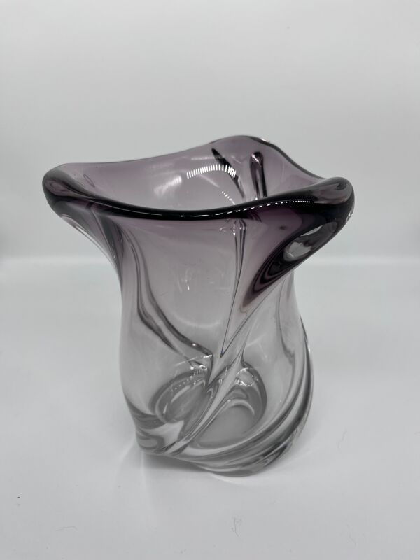 Vase en cristal Val Saint Lambert