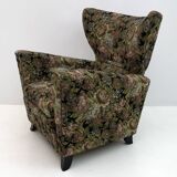 Gugliemo Ulrich Art Deco Italian Armchair, 1940s