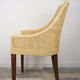 Lot de 6 chaises en rotin et bois