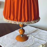 Vintage metal bedside lamp
