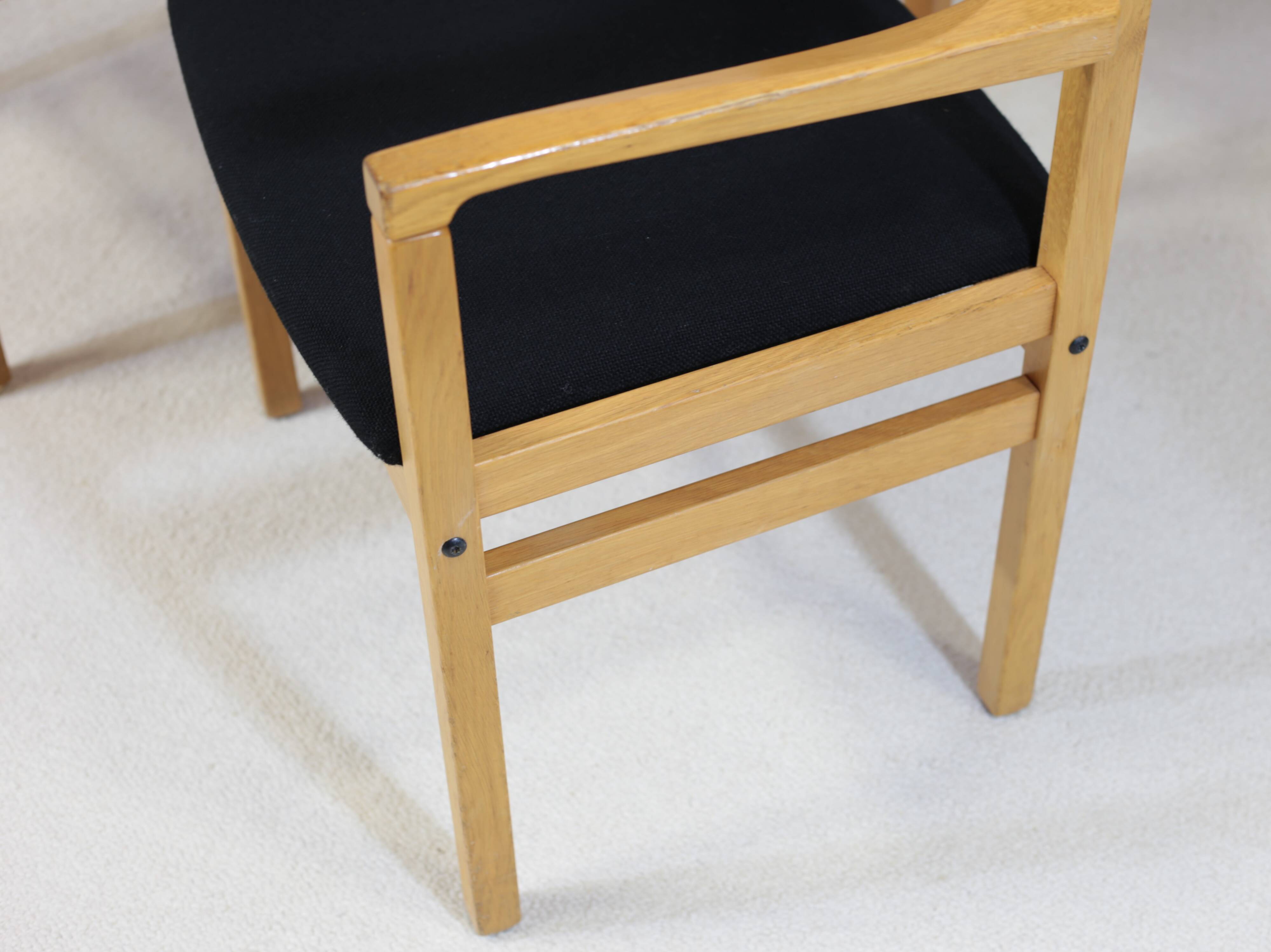 Fauteuil danois en chêne