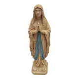 Virgin Mary in solid plaster
