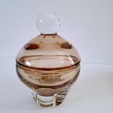 A pair of submerged glassware from the 1940s.