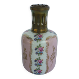 Berger lamp flowered porcelain