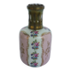 Berger lamp flowered porcelain
