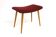 Scandinavian birch stool, Sweden, 1940