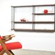 Étagère murale en bois vintage, Pays-Bas 1970