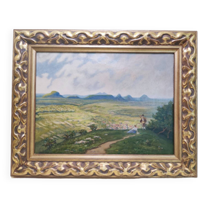 Peinture à l'huile paysage