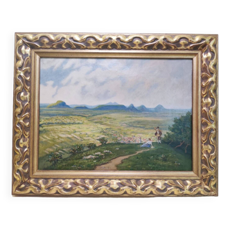 Peinture à l'huile - paysage