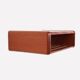 Ensemble de tables de chevet murales en bois vintage