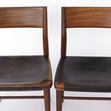 4 Vintage Chairs by Georg Leowald for Wilkhahn, Germany, 1960s, Teak