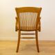 Vintage Spanish 1940s Oak Office Chair