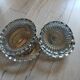 4 metal bread baskets