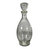 Carafe ciselée décor vigne