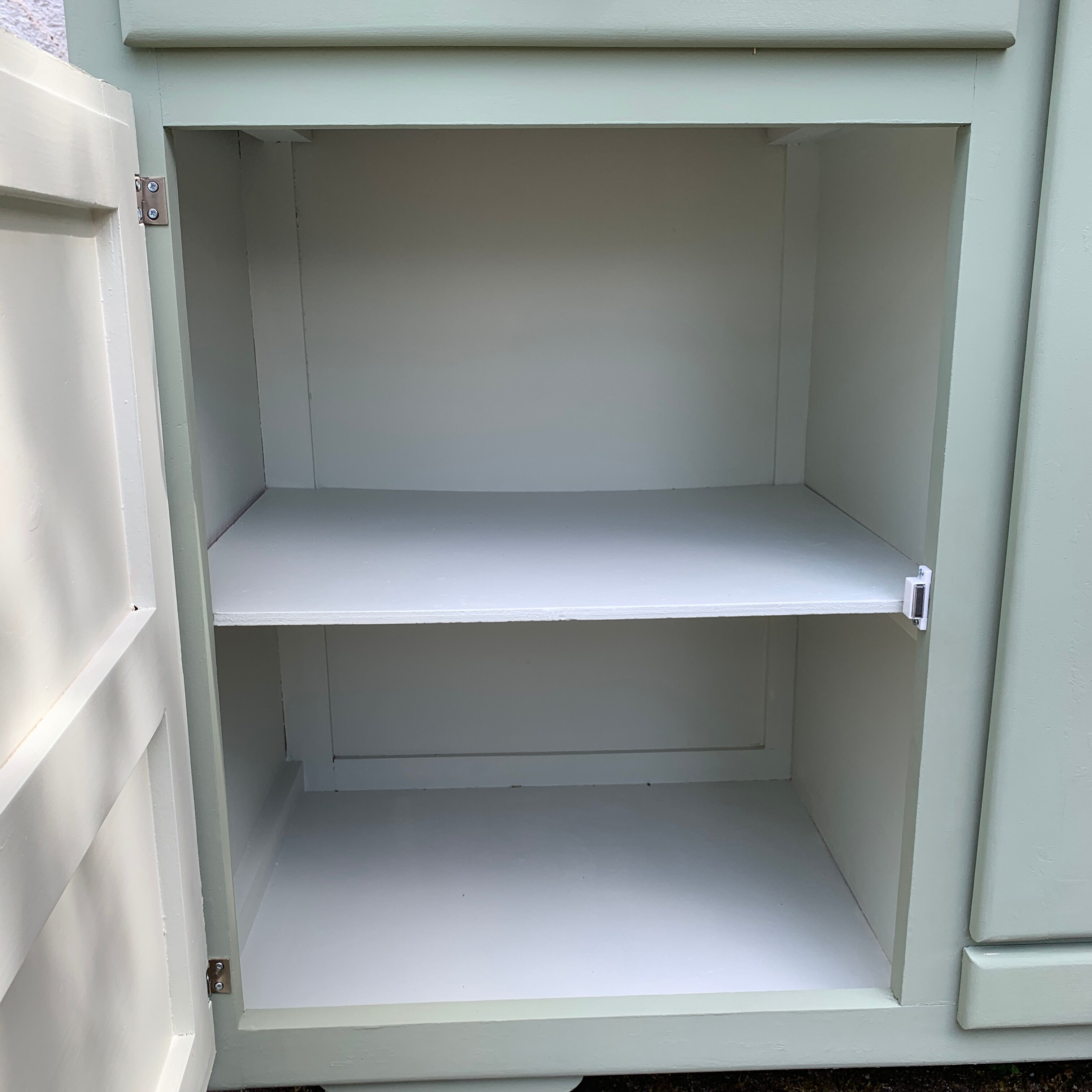 Restored mado buffet with bottle lockers