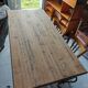 Table bois et fer forgé