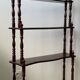 Library - turned wooden shelf