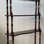 Library - turned wooden shelf