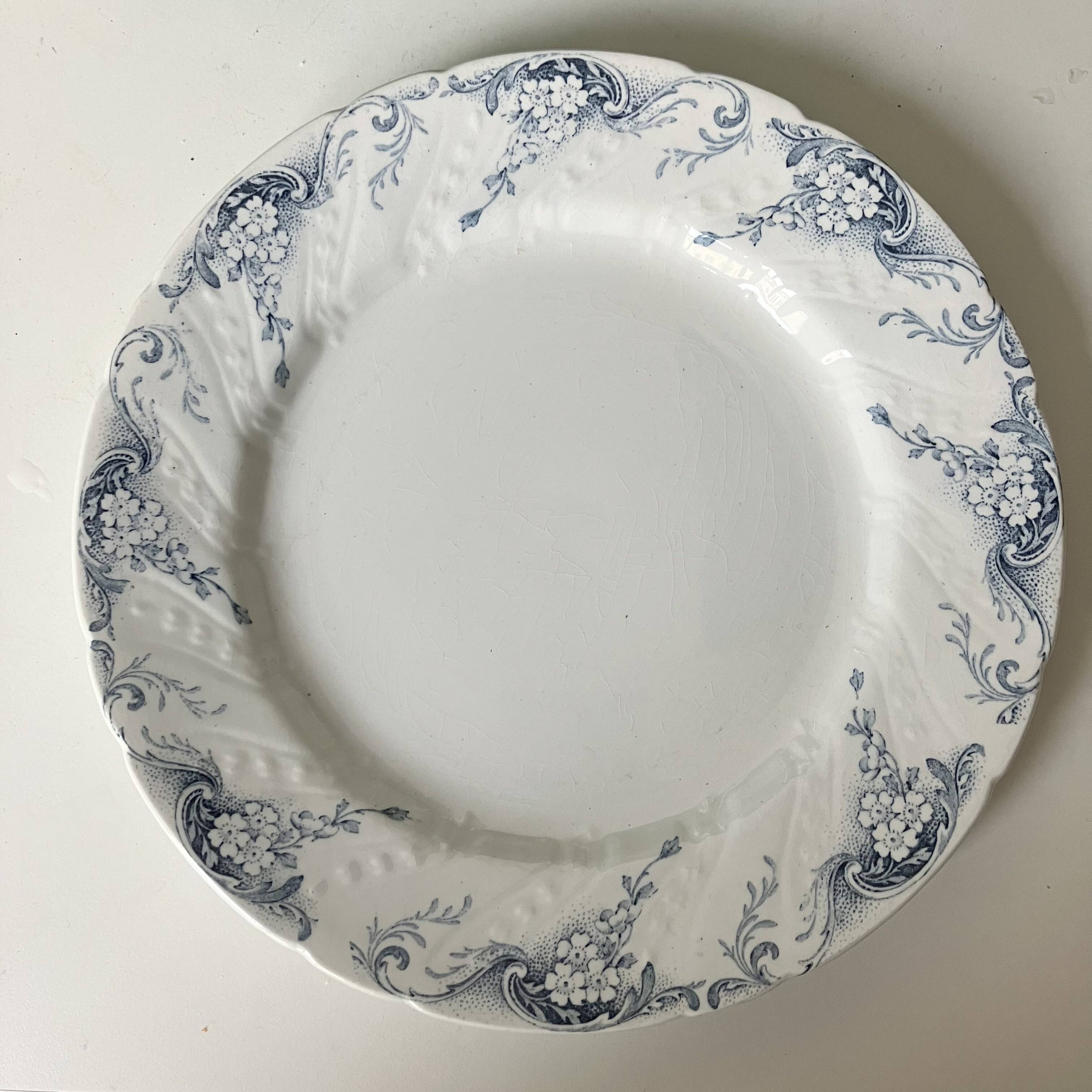 6 flat plates - Luneville KG - Angèle Service