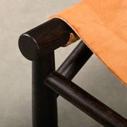 Kristian Sofus Hansen & Tommy Hyldahl Samurai Lounge Chair oak and leather
