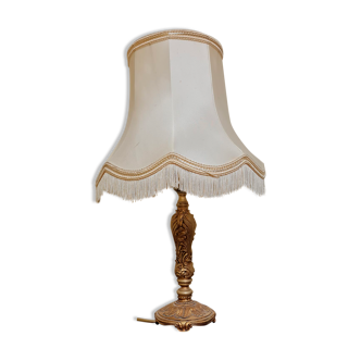 Classic brass bedside lamp