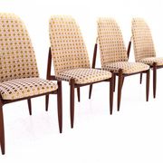 Set of 4 chairs, Czechoslovakia, 1950s. After renovation