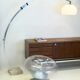 Telescopic "arc" floor lamp — Guzzini, Italy, 1970s