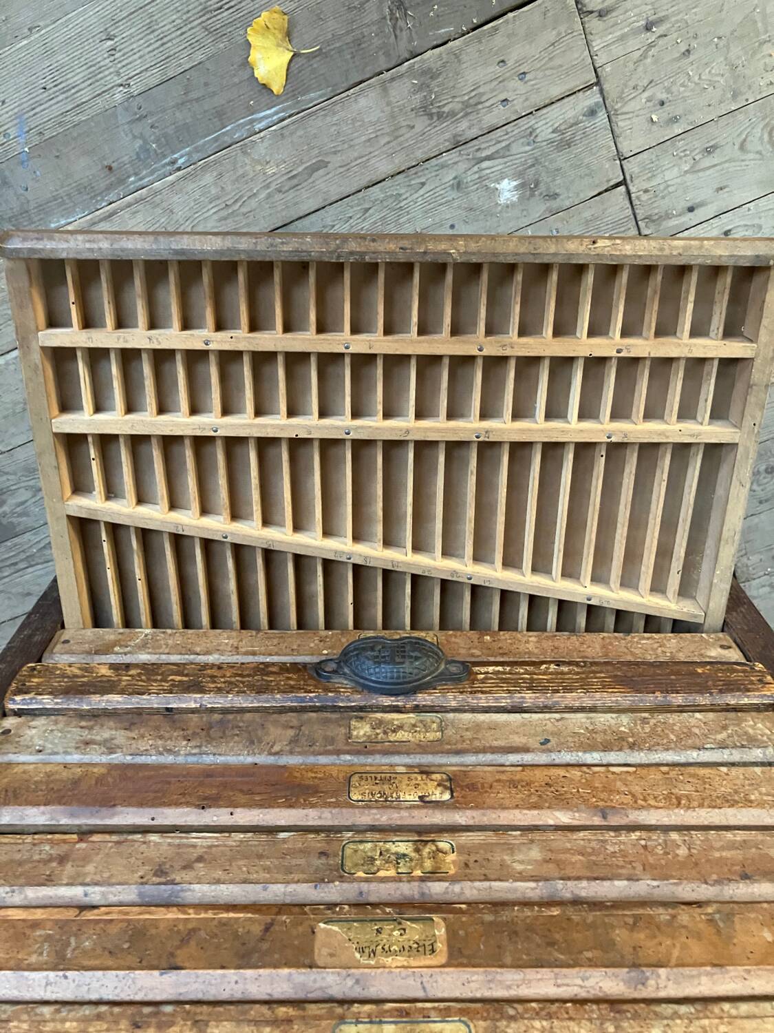 Trade furniture, printer, printing house