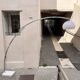 arc floor lamp 1970s design