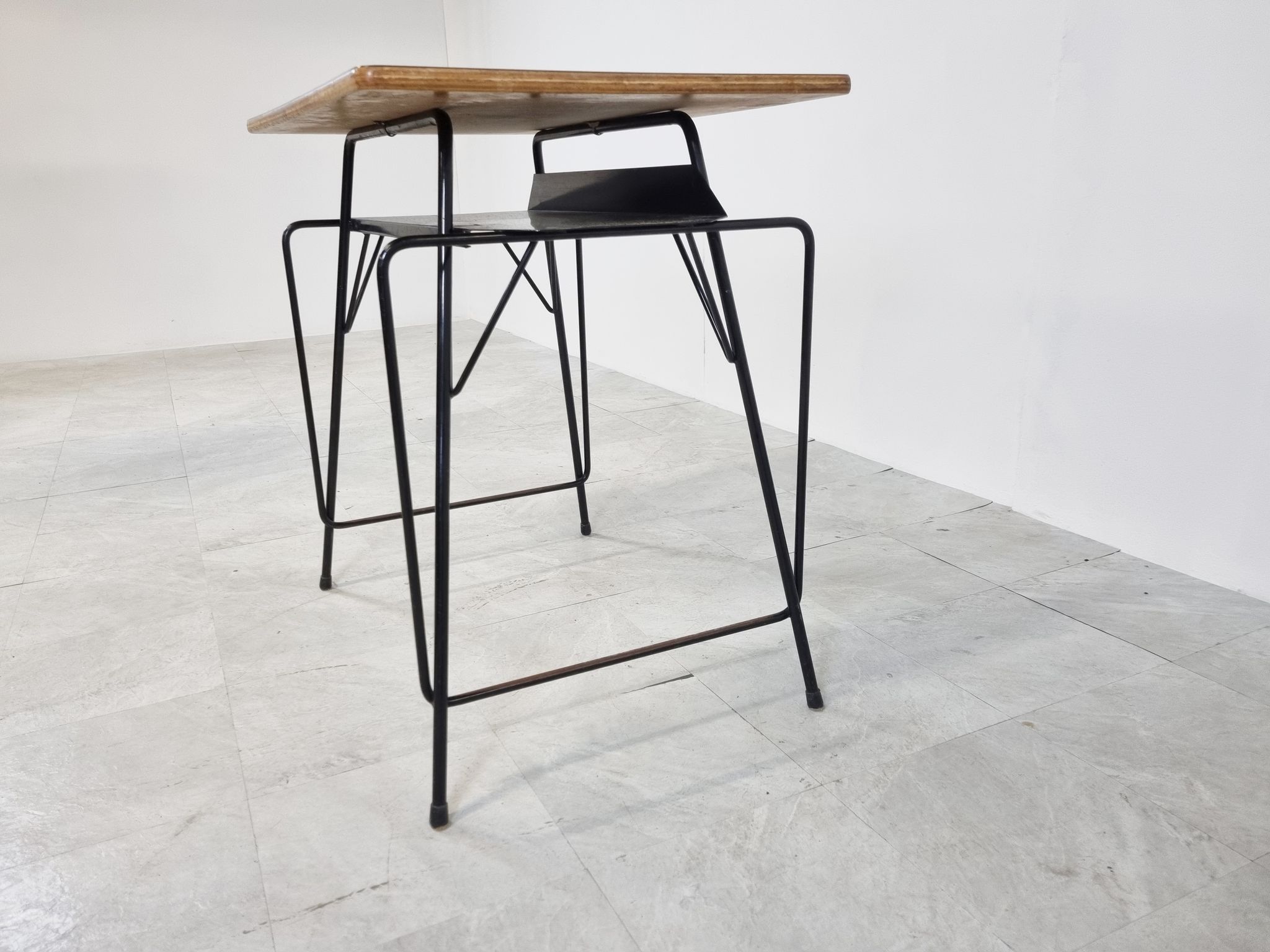 Vintage desk by Willy Van Der Meeren for Tubax, 1950s