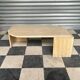 Vintage travertine coffee table