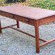 Farm table early 20th century 3 spacer drawers 180cm