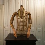 Artisan Rattan Mannequin Bust
