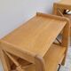 Paire de table de chevets Ateliers Saint sabin en chêne 1950